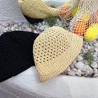 Perforated Rattan Bucket Hat
