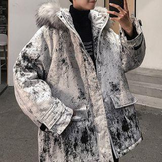 Couple-matching Hooded Cargo Coat