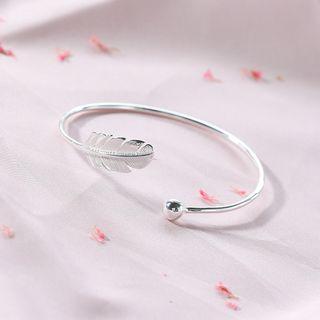 Feather Open Bangles
