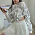 Tie-dyed Sweatshirt / Skort