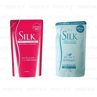 Kracie - Silk Moist Essence Conditioner Refill - 2 Types