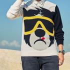 Dog Jacquard Sweater