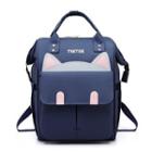 Cat Eat Flap Backpack Blue - One Size