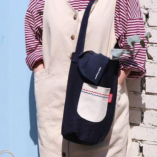 Pocketed Bucket Bag