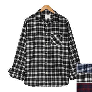 Couple Boxy-fit Check Shirt