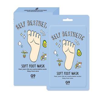 G9skin - Self Aesthetic Soft Foot Mask 5pcs 5pcs