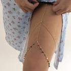 Hoop Accent Thigh Chain