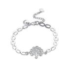 Fashion Minimalist Tree Of Life Bracelet Silver - One Size