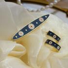 Floral Hair Clip / Hoop Earring