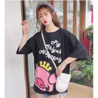 Wide Pig T Shirt