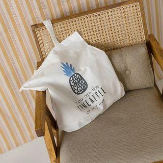 Fruit Print Tote Bag