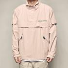 Mock-neck Utility Sweatshirt