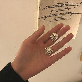 Alloy Hexagon Earring