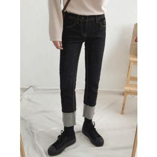 Raw-hem Jeans