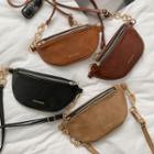 Zip Lettering Belt Bag