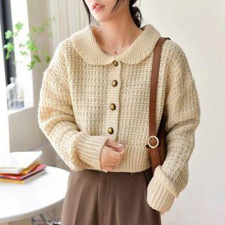 Peter-pan Collar Cardigan