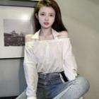 Off-shoulder Cropped Long-sleeve Shirt