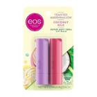 Eos - Toasted Marshmallow And Coconut Milk 2-pack Lip Balm 1pc