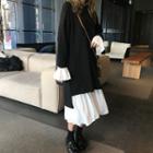 Plain Pullover Dress / Midi Slipdress