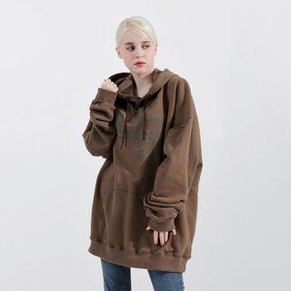 [lovb] Over-fit Letter Hoodie