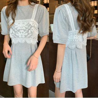 Eyelet Lace Camisole / Cape