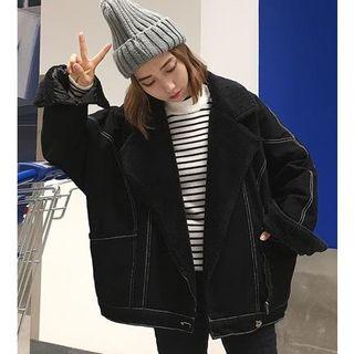 Denim Padded Coat