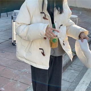 Toggle Padded Jacket Off-white - One Size