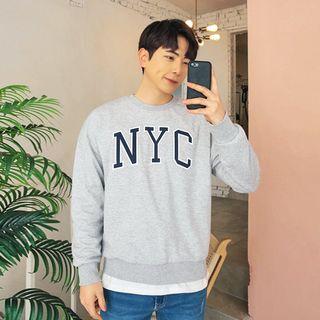 Nyc Printing Loose-fit Sweatshirt