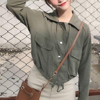 Long Sleeve Cropped Jacket