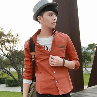 Pocket-detail Shirt