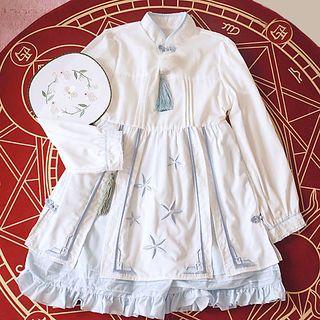 Tasseled Embroidered Chinese Traditional Dress