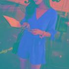 Elbow-sleeve Chiffon Romper