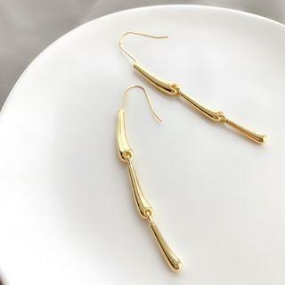 Alloy Droplet Dangle Earring