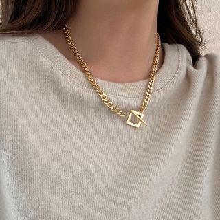 Chained Necklace Gold - One Size
