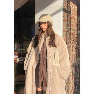 Pocket-patch Reversible Dumble Parka