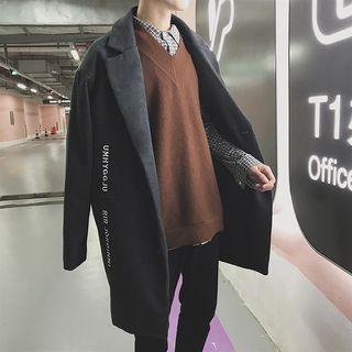 Letter Printed Coat