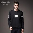 Lettering Long-sleeve Sweat Shirt