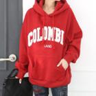 Printed Loose-fit Hoodie