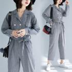 Plaid Wide-leg With Jumpsuits As Shown In Figure - F