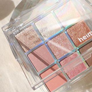 Heimish - Glitter Eye Shadow Palette Coral Berry 8.5g