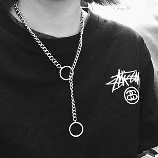 Hoop Drop Necklace