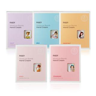Fascy - Moisture Bomb Hand Cream New Set - 5 Types Peach