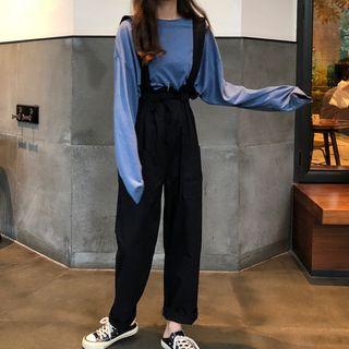 Long-sleeve T-shirt / Drawstring Jumper Pants