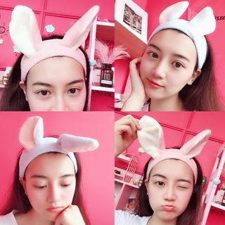 Rabbit Ear Face Washing Headband