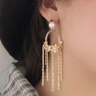 Tasseled Clip-on Earring