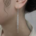 Alloy Fringed Earring 1 Pc - Earring - Silver - One Size