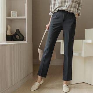 Straight-leg Pants In 2 Lengths