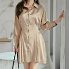 Mini A-line Shirtdress