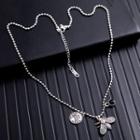 Bee Necklace Silver - One Size