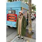 Long Parka & Fleece Liner Set Khaki - One Size